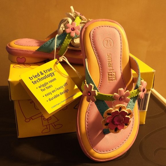 Little girl sandals - Picture 3 of 3